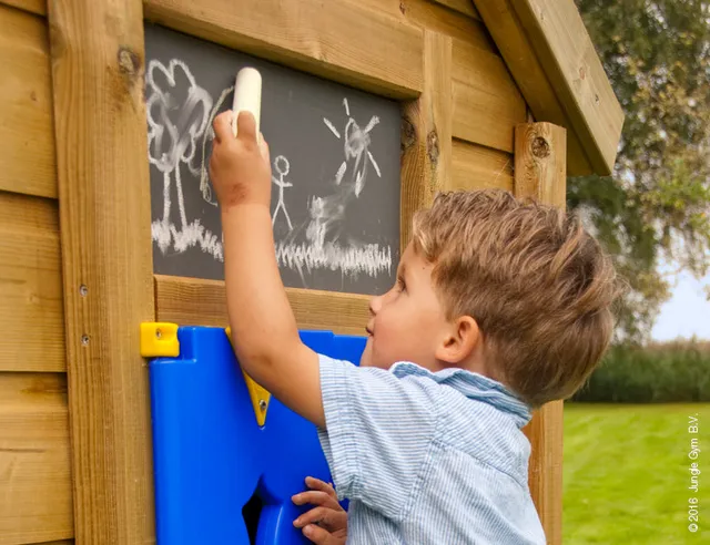 jungle-gym-chalkboard-lavagna-per-castelli-e-torri-da-gioco-in-legno image 1