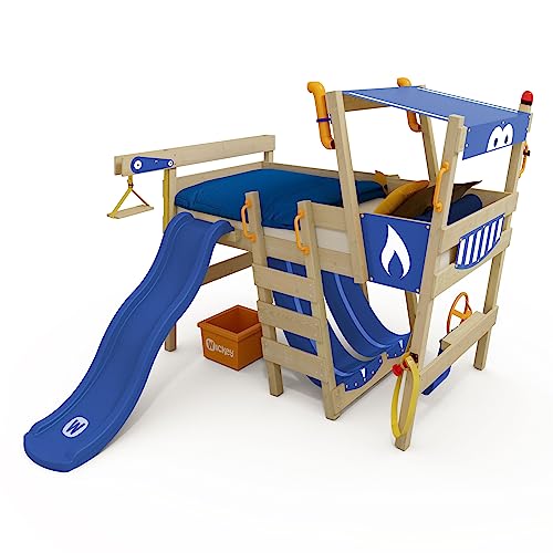wickey-crazy-smoky-letto-a-castello-con-scivolo-90x200-cm-per-bambini-fondo-latt image 7