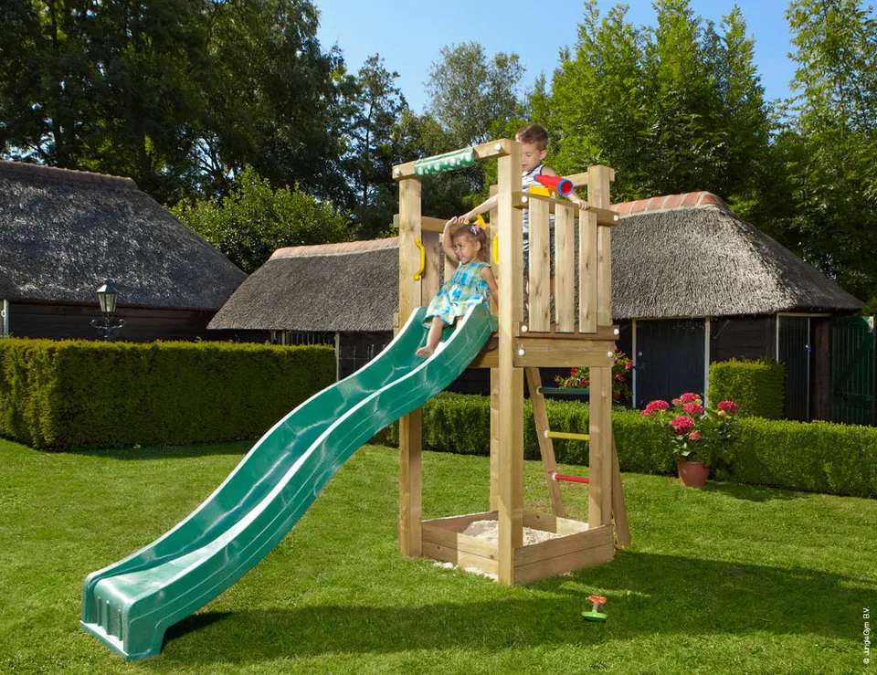 jungle-gym-jungle-tower-struttura-da-arrampicata-in-legno-con-scivolo-per-piccol image 1