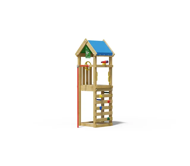 jungle-gym-jungle-patio-struttura-in-legno-con-palo-dei-pompieri image 1