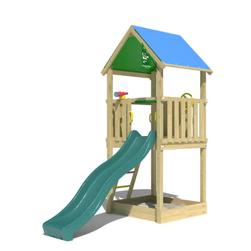 jungle-gym-jungle-castle-struttura-da-arrampicata-in-legno-con-scivolo image 4