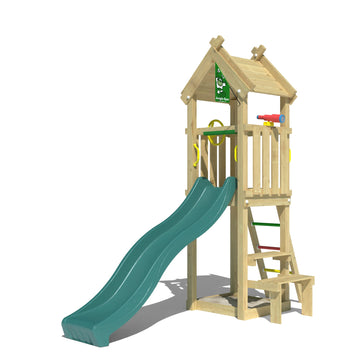 jungle-gym-jungle-totem-castello-arrampicata-in-legno-con-scivolo-sabbiera-e-tav image 3