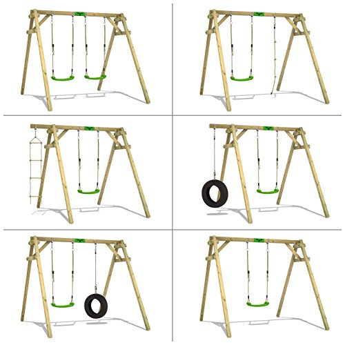 fatmoose-jollyjim-air-xxl-altalena-in-legno-doppia-per-giardino-con-due-seggioli image 7