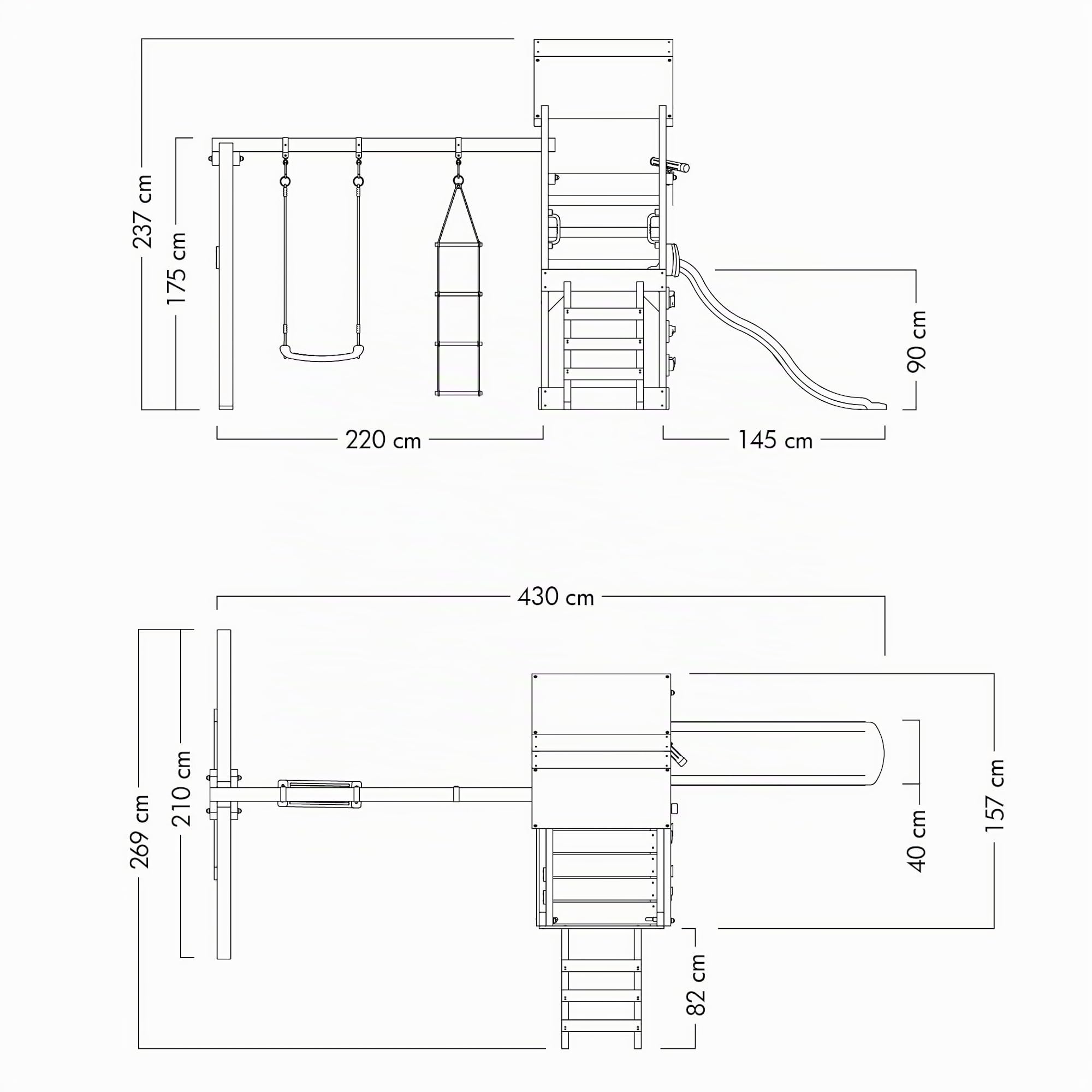 wickey-turboflyer-gioco-da-giardino-in-legno-con-altalena-scivolo-blu-sabbiera-e image 4