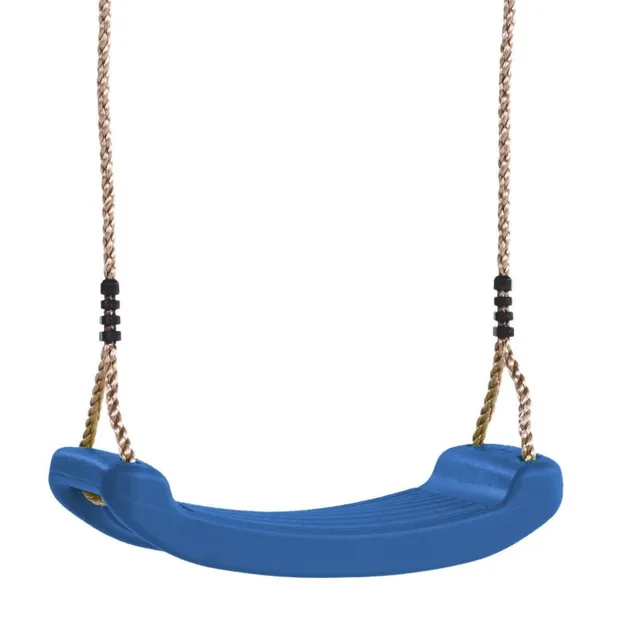 wickey-sedia-a-dondolo-da-giardino-per-bambini-in-plastica-blu-seggiolino-altale image 1