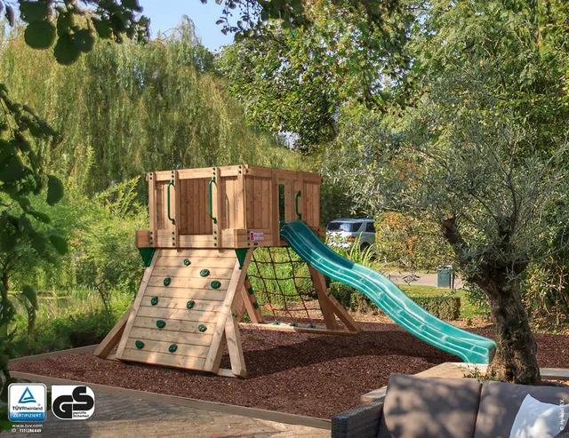 jungle-gym-hy-land-q1-parco-gioco-commerciale-con-rete-in-acciaio-e-parete-rocks image 1
