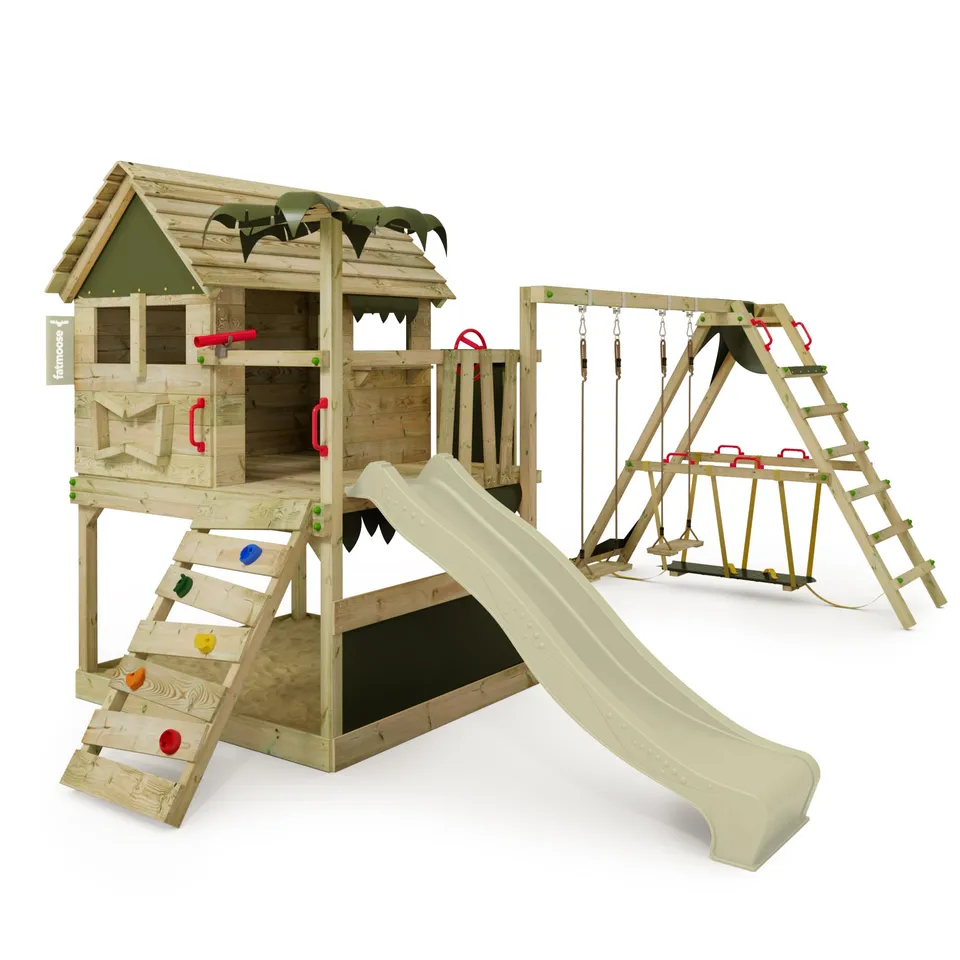 fatmoose-tikataka-town-xxl-torre-giocattolo-in-legno-con-altalena-surfswing-sciv image 1