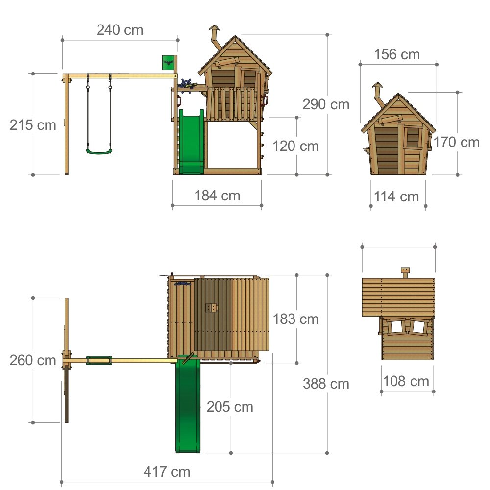 fatmoose-wackyworld-mega-xxl-palafitta-casetta-da-gioco-in-legno-per-giardino-co image 6