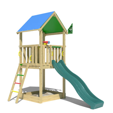 jungle-gym-jungle-castle-struttura-da-arrampicata-in-legno-con-scivolo image 3